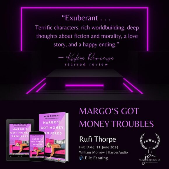 Margo's Got Money Troubles by Rufi Thorpe- BOTM- Brand New- Never Opened! - Picture 13 of 14
